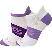 Brooks Women's Ghost Empower Her Collection Midweight Tab Socks - 2 Pack