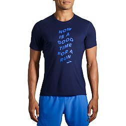 Brooks Men's Distance Graphic Short Sleeve Running T-Shirt