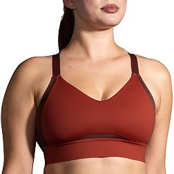 Buy Brooks Brooks Moving Comfort Women's UpLift Crossback C/D Parque/Navy  Cosmo Sports Bra XS (US 0-2) at