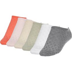 CALIA Women's Texture Trainer Socks - 6 Pack