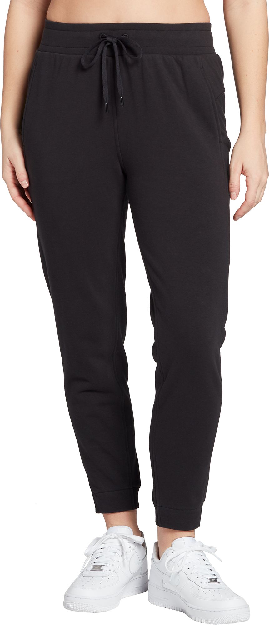CALIA Women's French Terry Ankle Pants