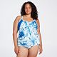 Floral Flourish Blue