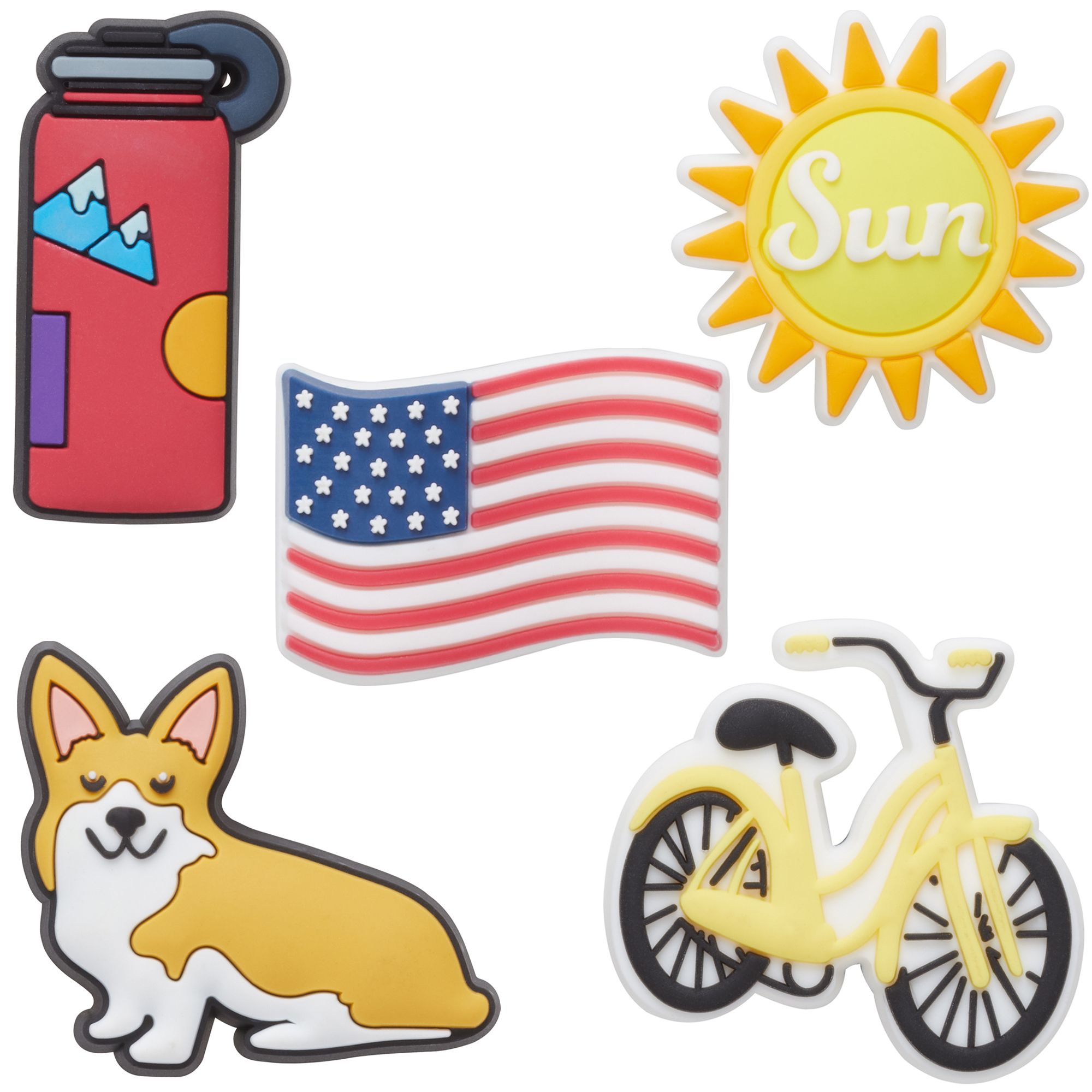 Crocs Jibbitz 3D Summer Fun 5 Pack