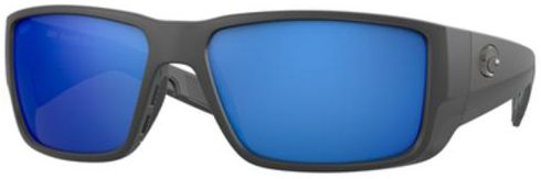 Matte Black/Blue Mirror
