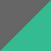 Matte Gray/Green Mirror