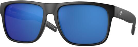 Matte Black/Blue Mirror