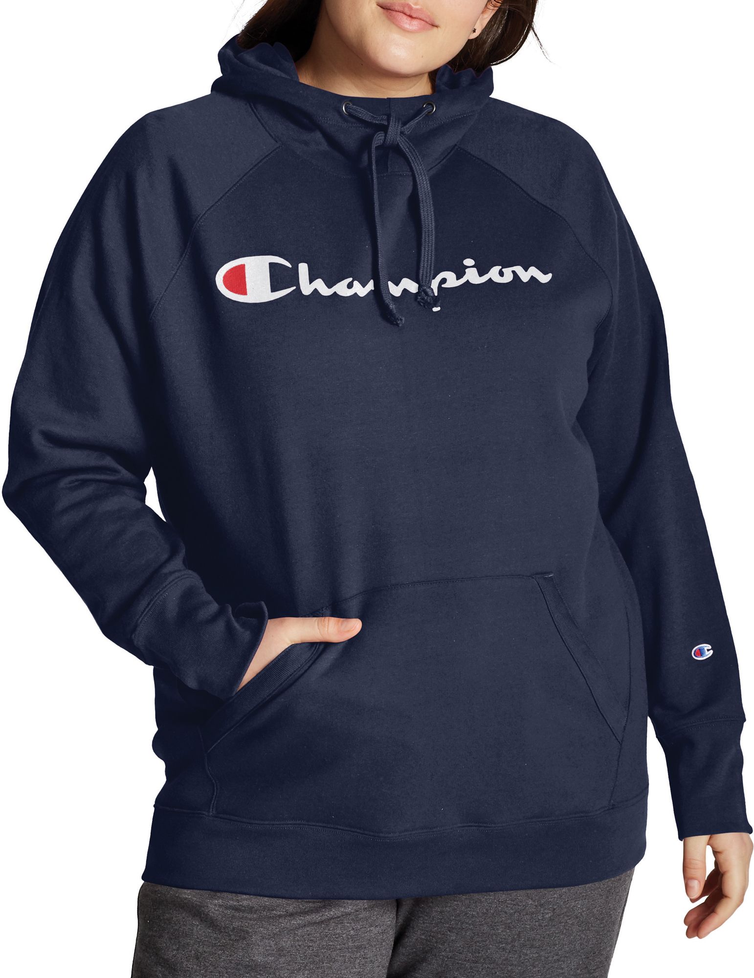 Champion Women's Plus Powerblend Hoodie | Dick's Sporting Goods