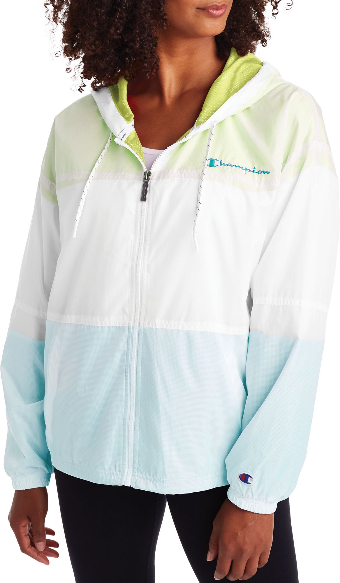 champion windbreaker for women