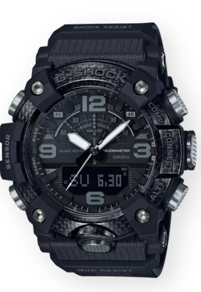 Casio Men's G-Shock Mudmaster Carbon Activity Tracking Watch