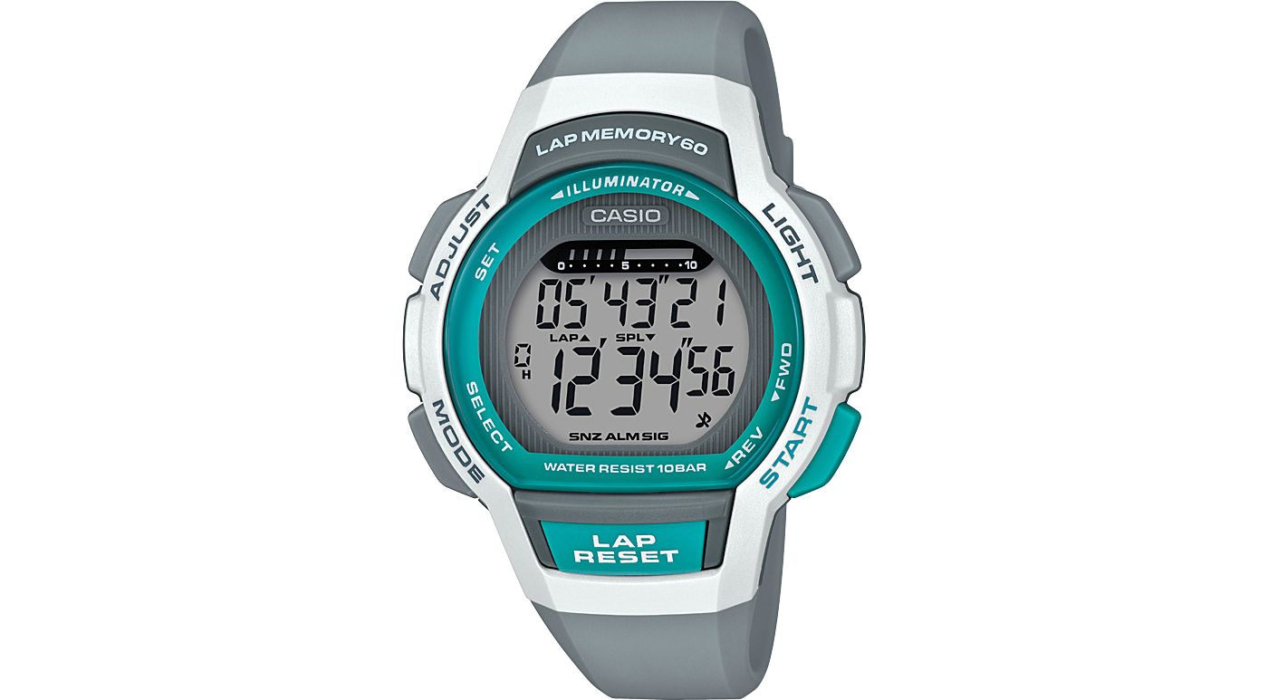 casio watch lap memory