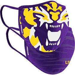 Colosseum Adult LSU Tigers 2-Pack Face Coverings
