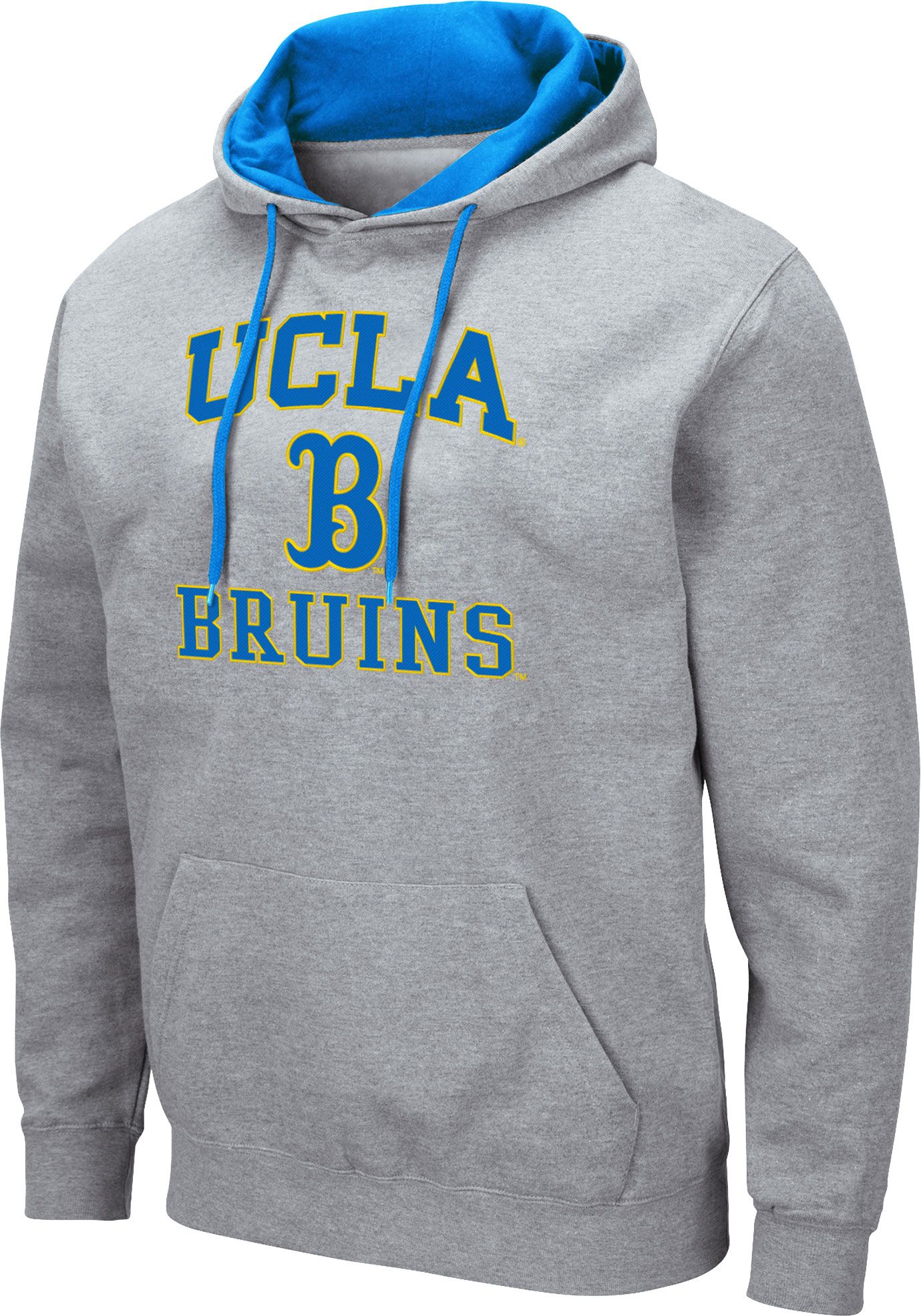 Colosseum Men s UCLA Bruins Grey Pullover Hoodie