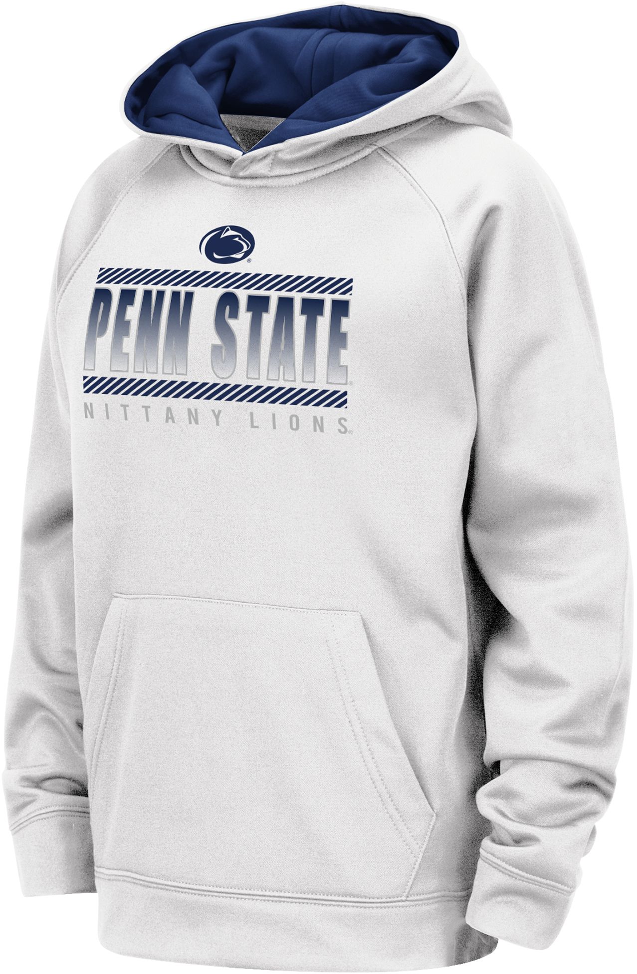 Colosseum / Youth Penn State Nittany Lions Raglan Pullover White