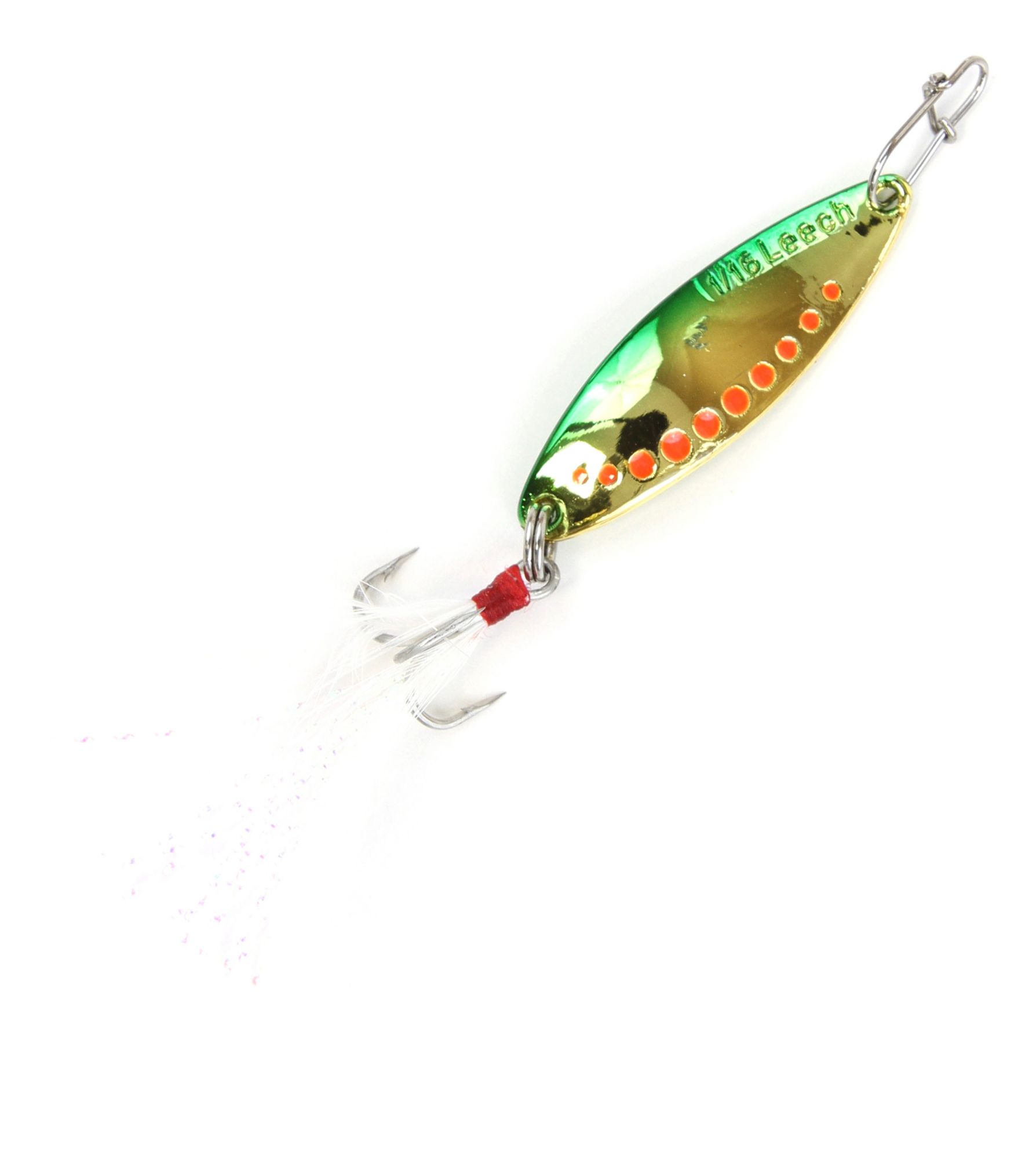 Clam Outdoors Panfish Leech Flutter Spoon
