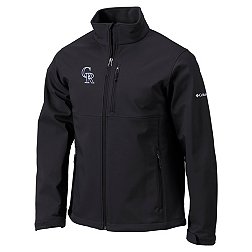 Columbia Men's Colorado Rockies Black Ascender Softshell Jacket