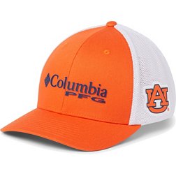 Columbia Men's Auburn Tigers Orange PFG Mesh Fitted Hat