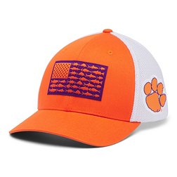 Columbia Men's Clemson Tigers Orange PFG Mesh Fitted Hat