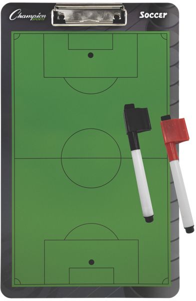 Champion Sports Soccer Coach's Clipboard