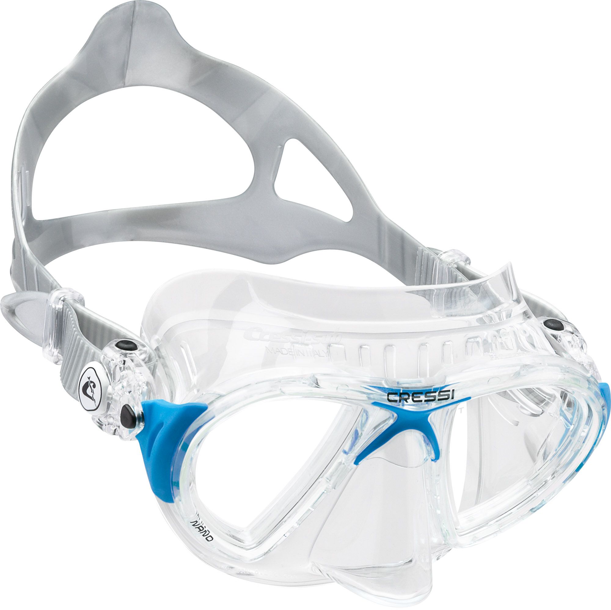 Photos - Swimming Mask Cressi Sub Cressi Nano Crystal Diving Mask, Blue 20CREANNCRYSTLXXXSWE 