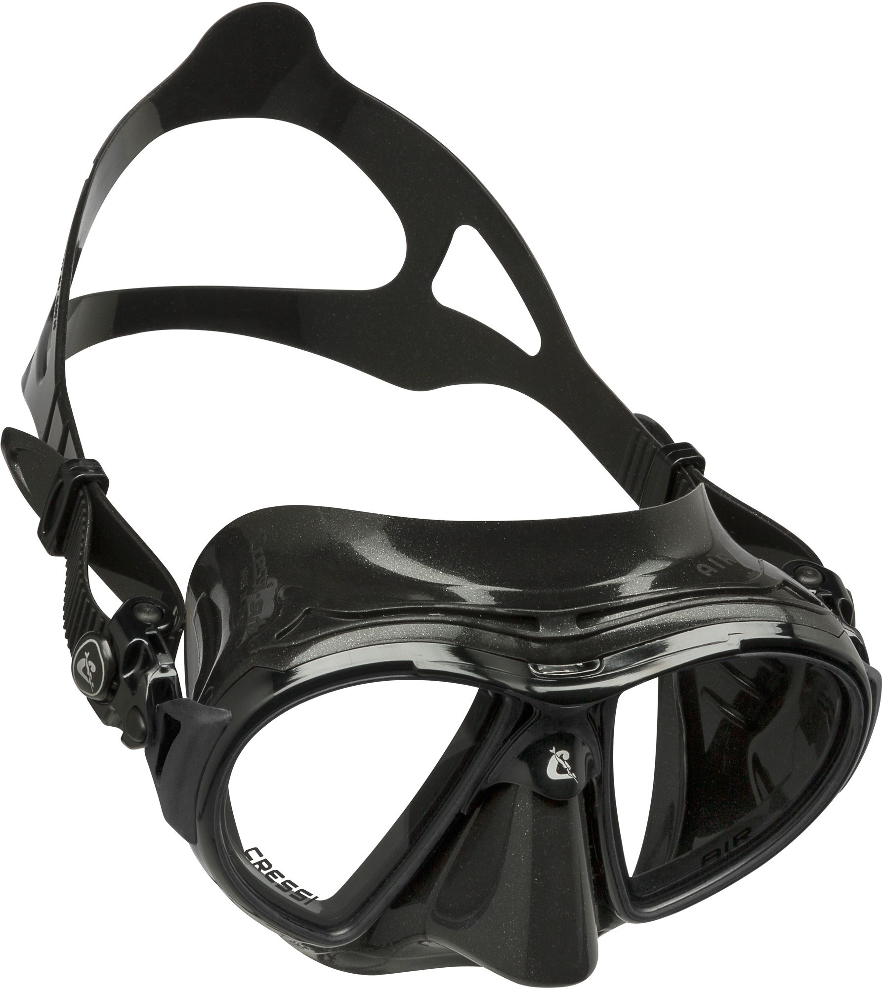 Photos - Swimming Mask Cressi Sub Cressi Air Scuba Mask, Black/Black 20CREARXXXXXXXXXXSWE 