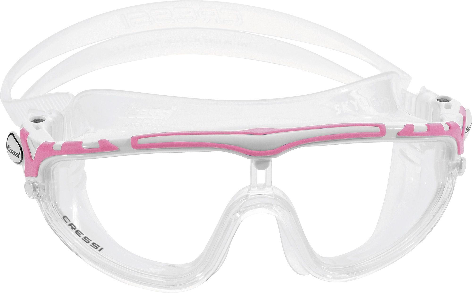 Clear/White/Pink