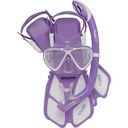 Cressi Youth Mini Bonete Pro Dry Snorkeling Set