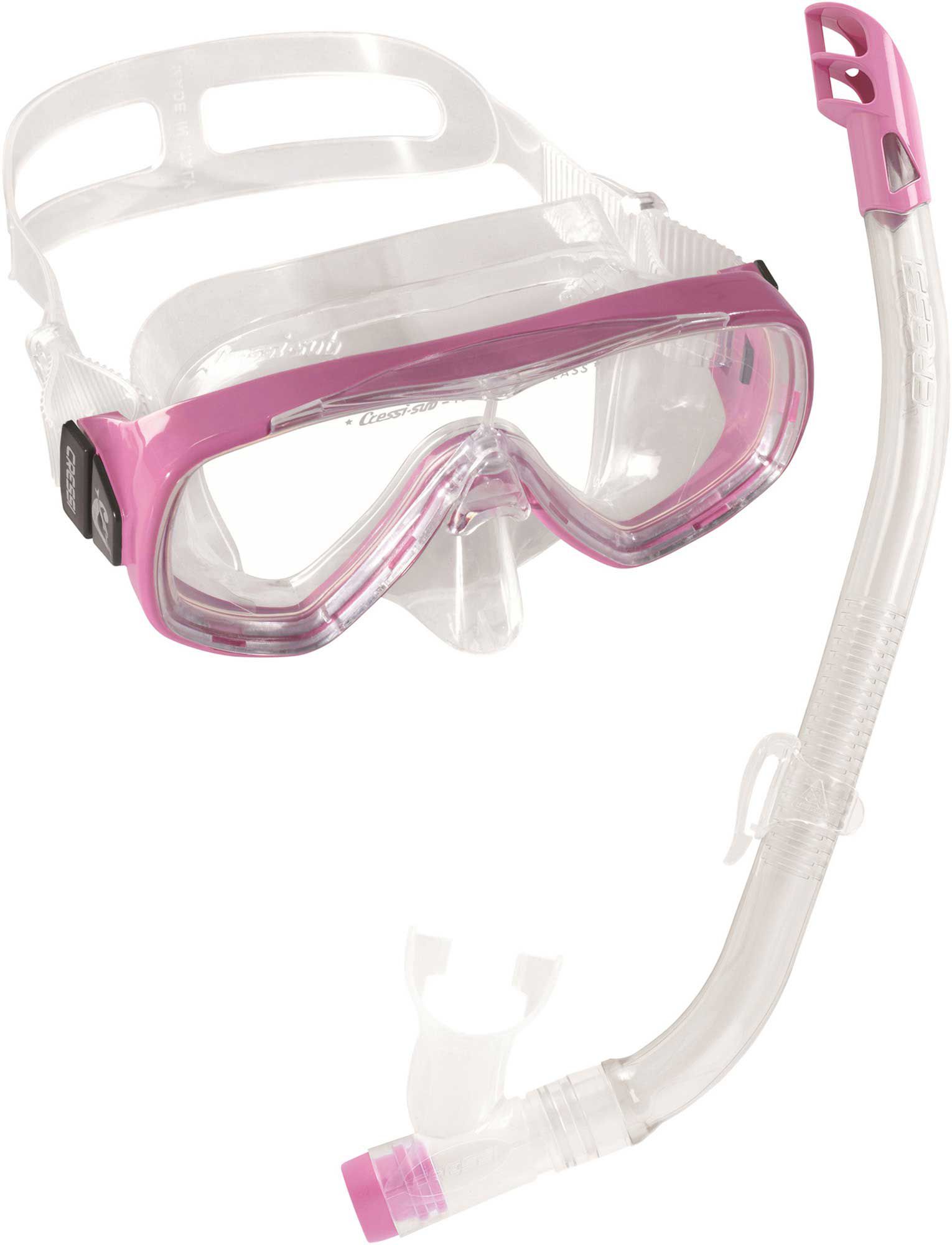 Cressi Ondina and Top Jr Snorkel Mask Combo
