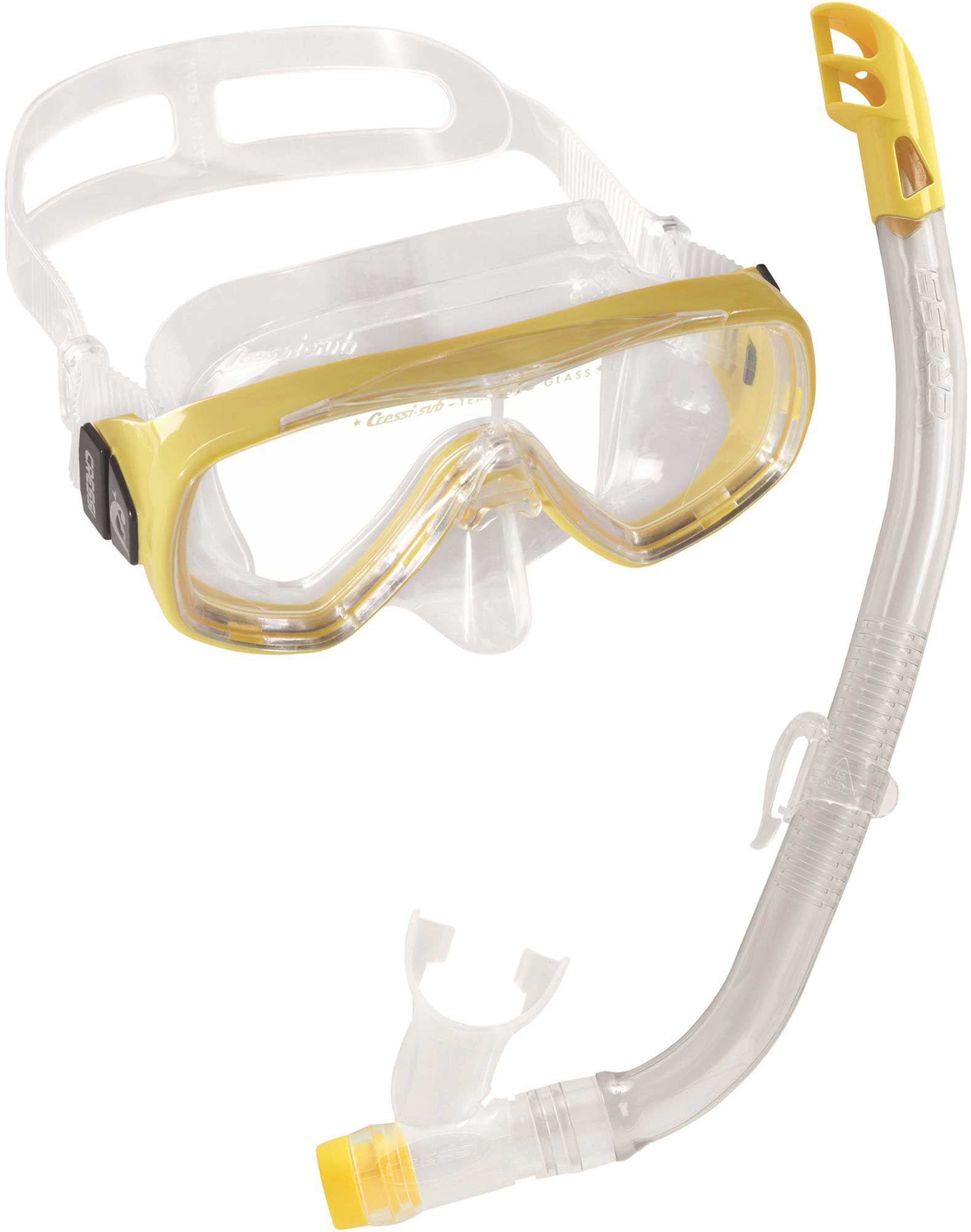 Cressi Ondina and Top Jr Snorkel Mask Combo