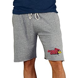 Concepts Sport Men's Illinois State Redbirds Charcoal Mainstream Shorts