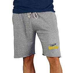 Concepts Sport Men's Toledo Rockets Charcoal Mainstream Shorts