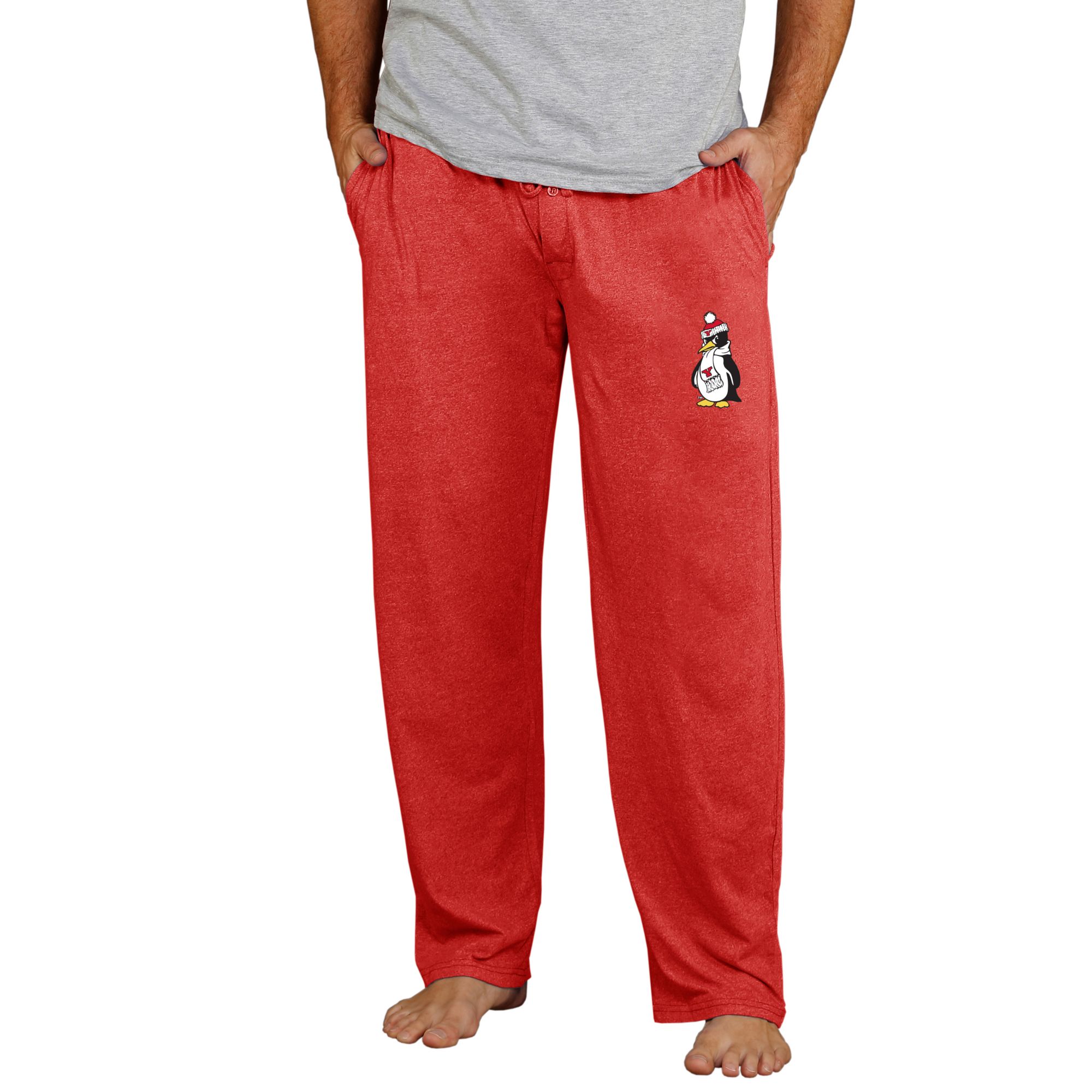 Concepts Sport Men's Youngstown State Penguins Red Quest Pants