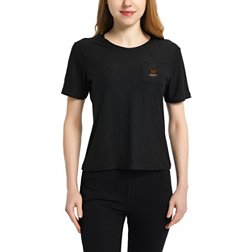 Concepts Sport Women's Houston Dynamo Zest Black Short Sleeve Top