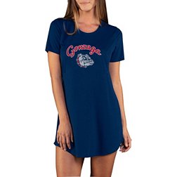 Concepts Sport Women's Gonzaga Bulldogs Blue Night Shirt