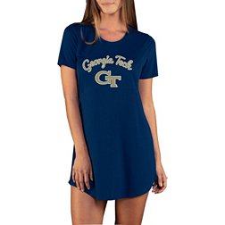 Concepts Sport Women's Georgia Tech Yellow Jackets Navy Night Shirt