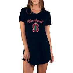 Concepts Sport Women's Stanford Cardinal Black Night Shirt