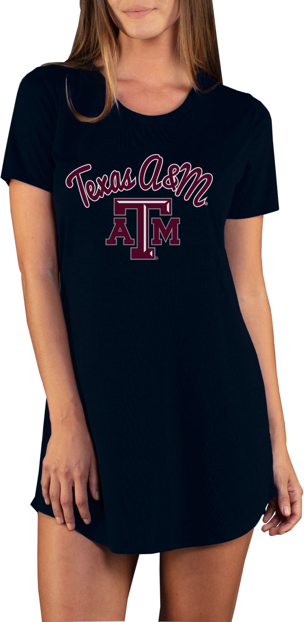 Concepts Sport Women's Texas A&M Aggies Black Night Shirt