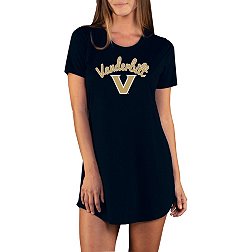 Concepts Sport Women's Vanderbilt Commodores Black Night Shirt