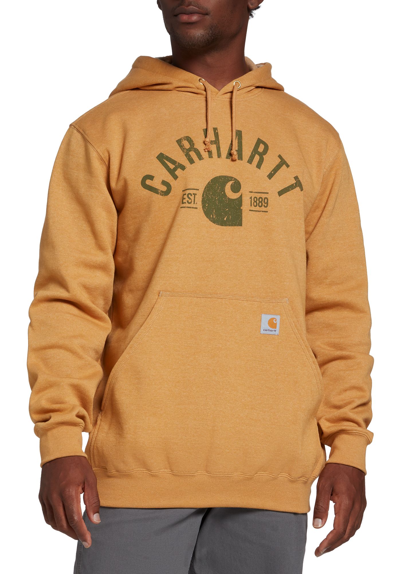 Download Carhartt Men's Midweight Logo Graphic Hooded Sweatshirt ...