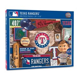 You The Fan Texas Rangers Retro Series 500-Piece Puzzle
