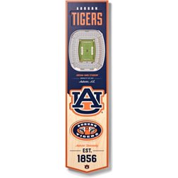 You The Fan Auburn Tigers 8"x32" 3-D Banner