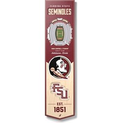 You The Fan Florida State Seminoles 8"x32" 3-D Banner