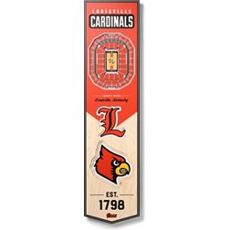 You The Fan Louisville Cardinals 8"x32" 3-D Banner