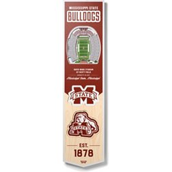 You The Fan Mississippi State Bulldogs 8"x32" 3-D Banner