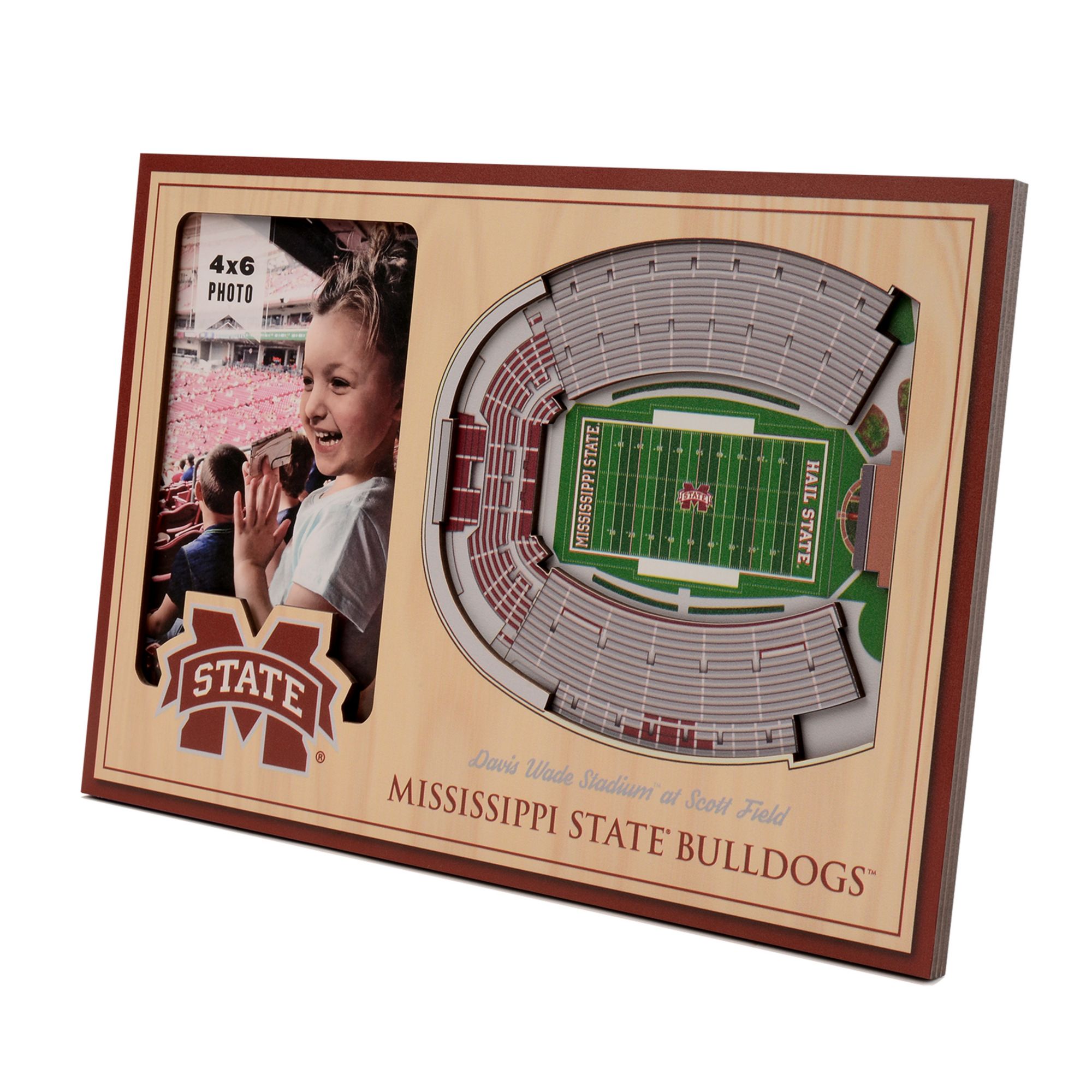 YouTheFan Mississippi State Bulldogs Stadium Views Desktop 3D Picture