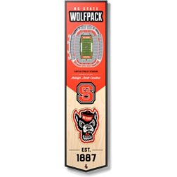 You The Fan NC State Wolfpack 8"x32" 3-D Banner