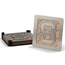 You the Fan NC State Wolfpack Coaster Set
