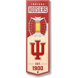 You The Fan Indiana Hoosiers 6"x19" 3-D Banner