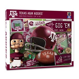 You The Fan Texas A&M Aggies Retro Series 500-Piece Puzzle