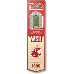 You The Fan Washington State Cougars 8"x32" 3-D Banner
