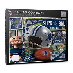 You The Fan Dallas Cowboys Retro Series 500-Piece Puzzle